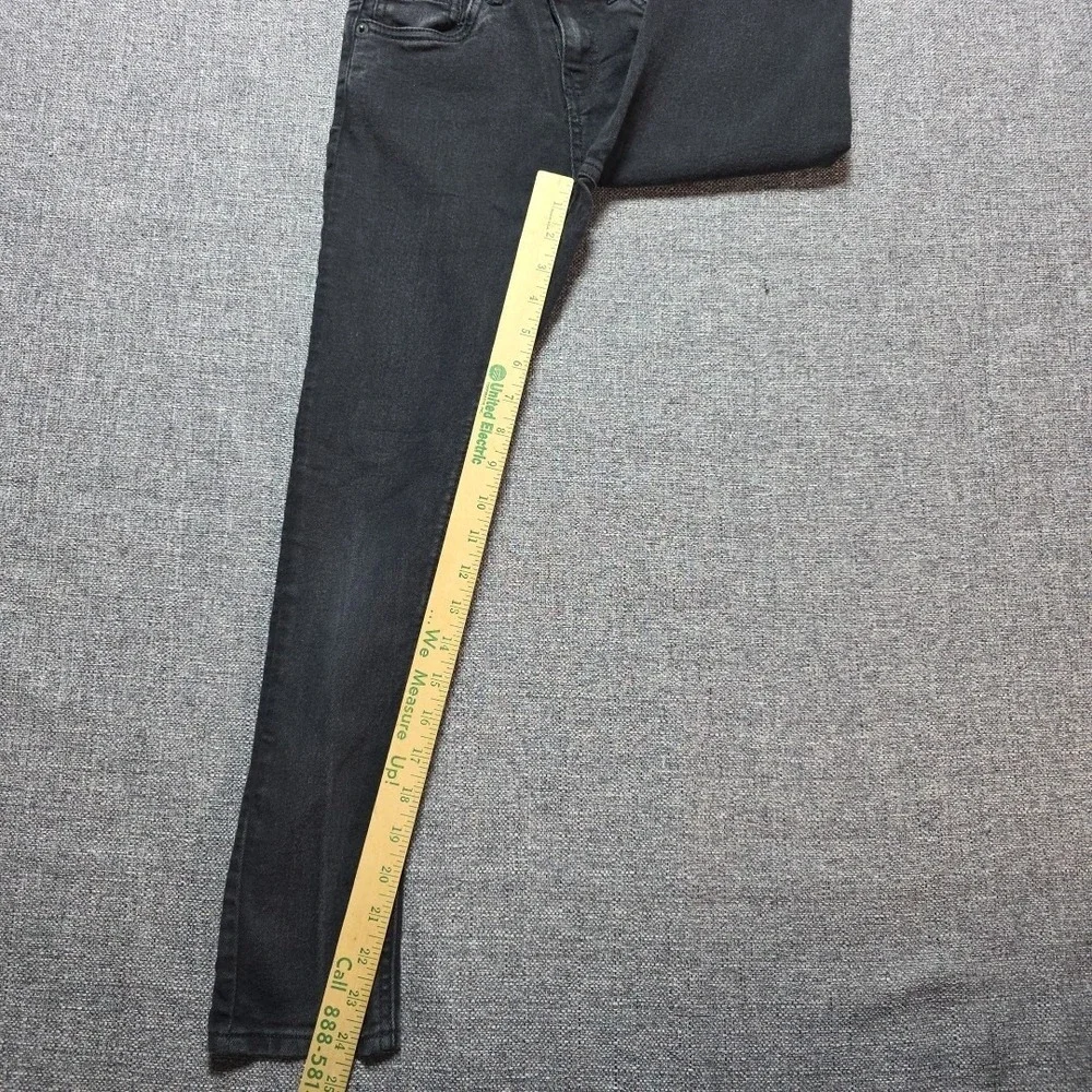 Lucky Brand Jeans Girls Black Zoe Skinny Size 10 Adjustable waist
